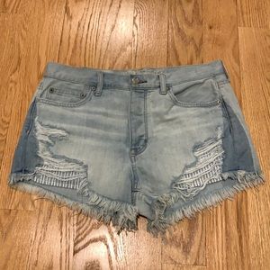 Denim Cut Off Shorts